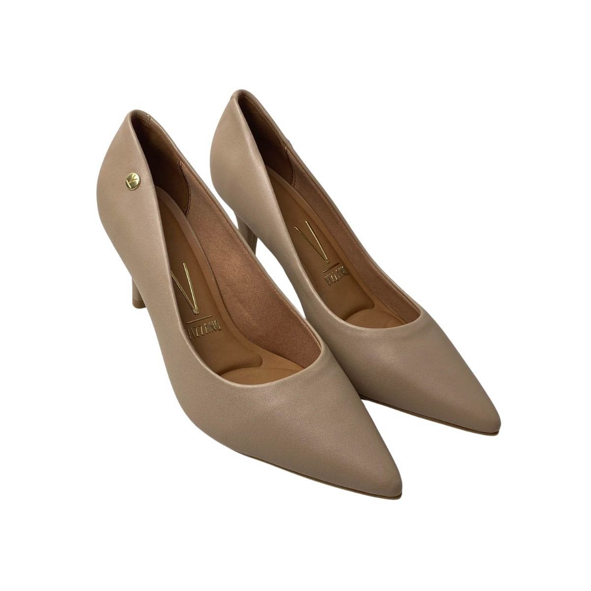Scarpin Vizzano Feminino 1185702 Bege Bege 4