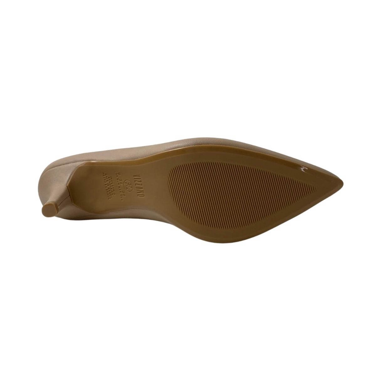 Scarpin Vizzano Feminino 1185702 Bege Bege 6