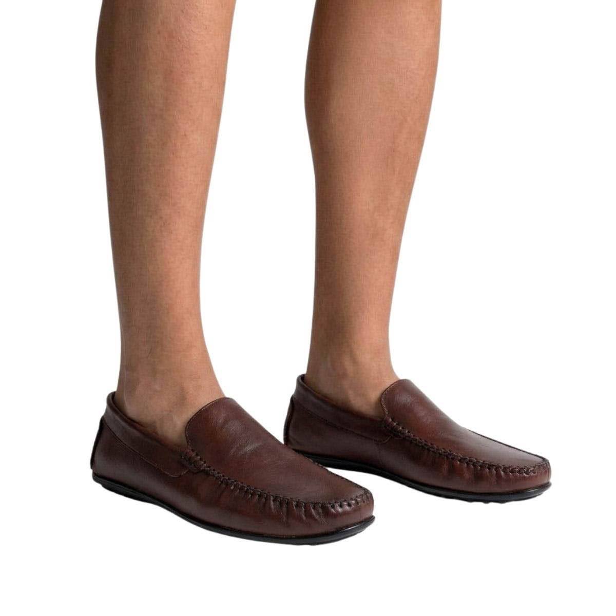 Mocassim Granado Masculino 400GR Marrom Escuro Marrom 2