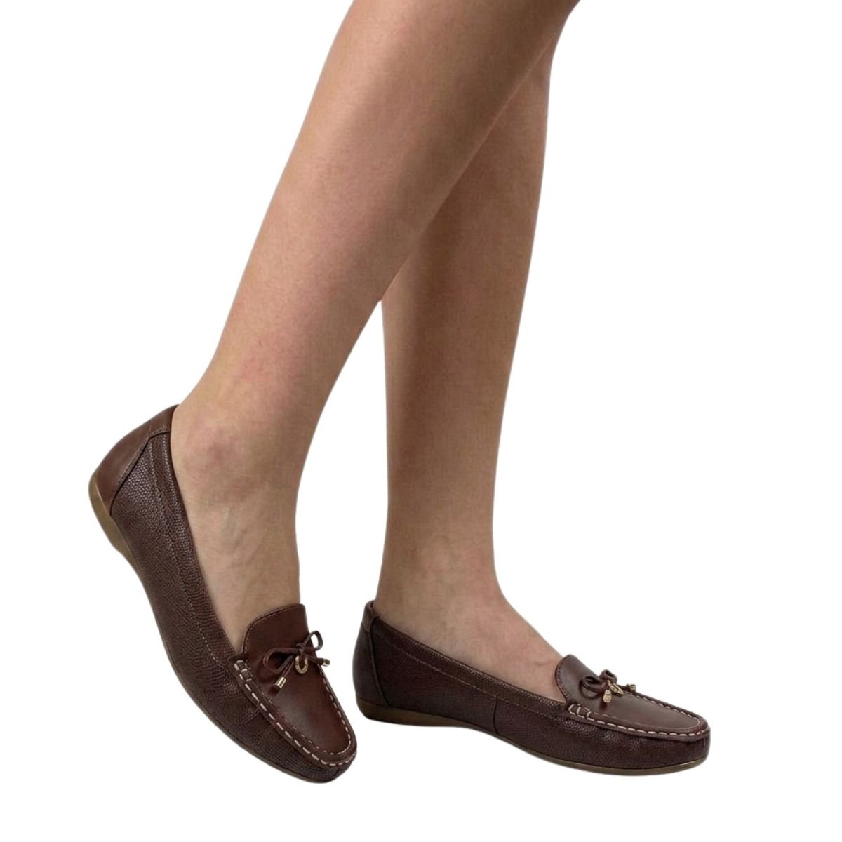 Modare Mocassim Feminino 7095646 Marrom Marrom 2