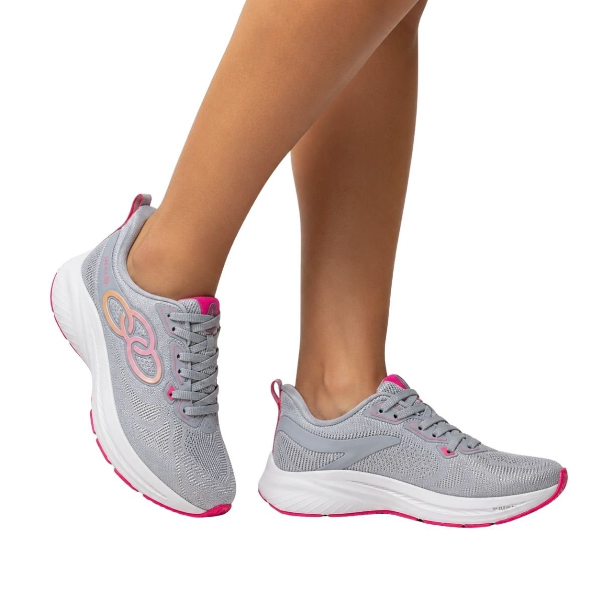 Tênis Olympikus Swift 5 Feminino SWIFT5 Cinza Cinza 2