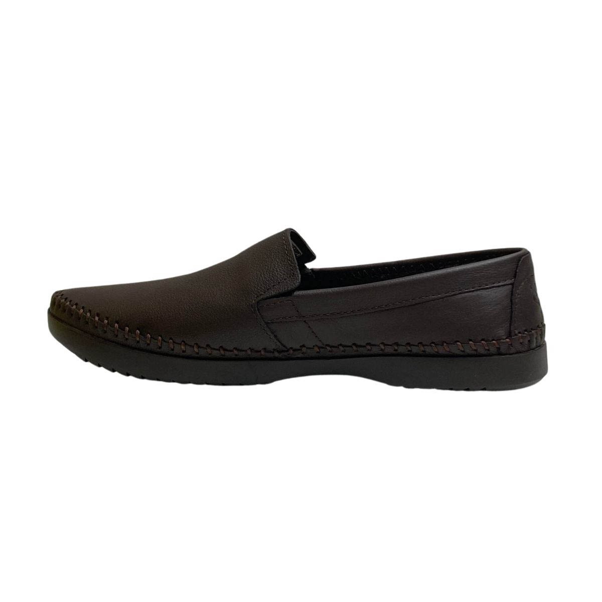Mocassim Freeway Masculino LOGANX1 Marrom Marrom 3