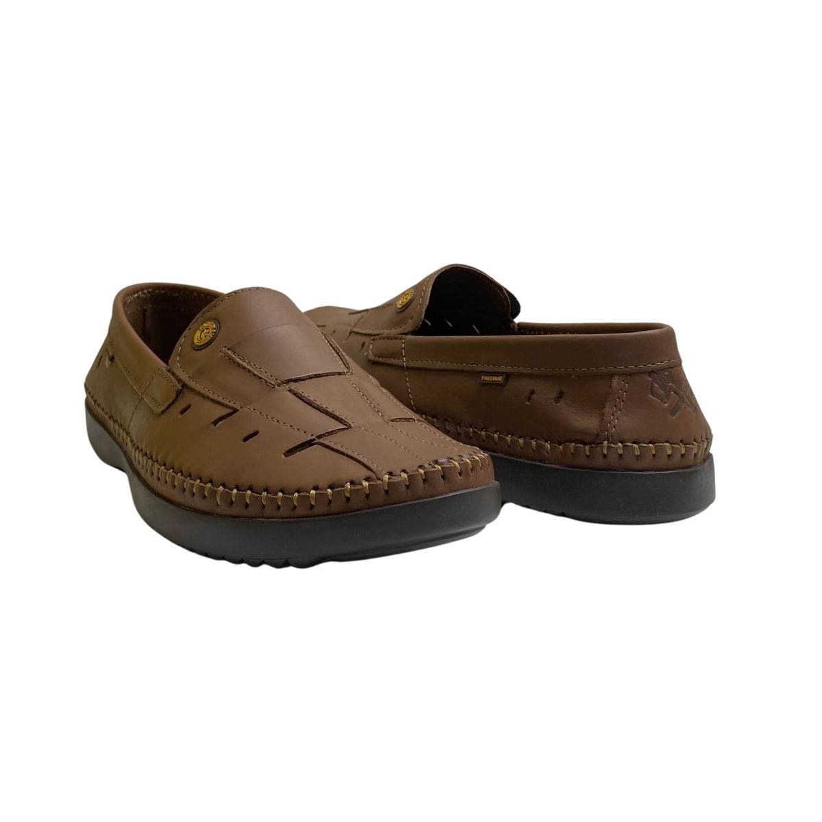 Mocassim Freeway Masculino LOGAN2 Marrom Marrom 5