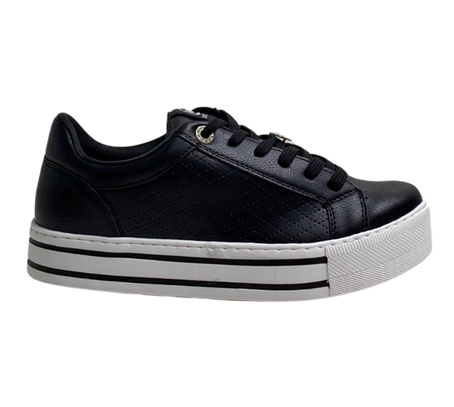 Tênis Via Marte Feminino 010013 Preto