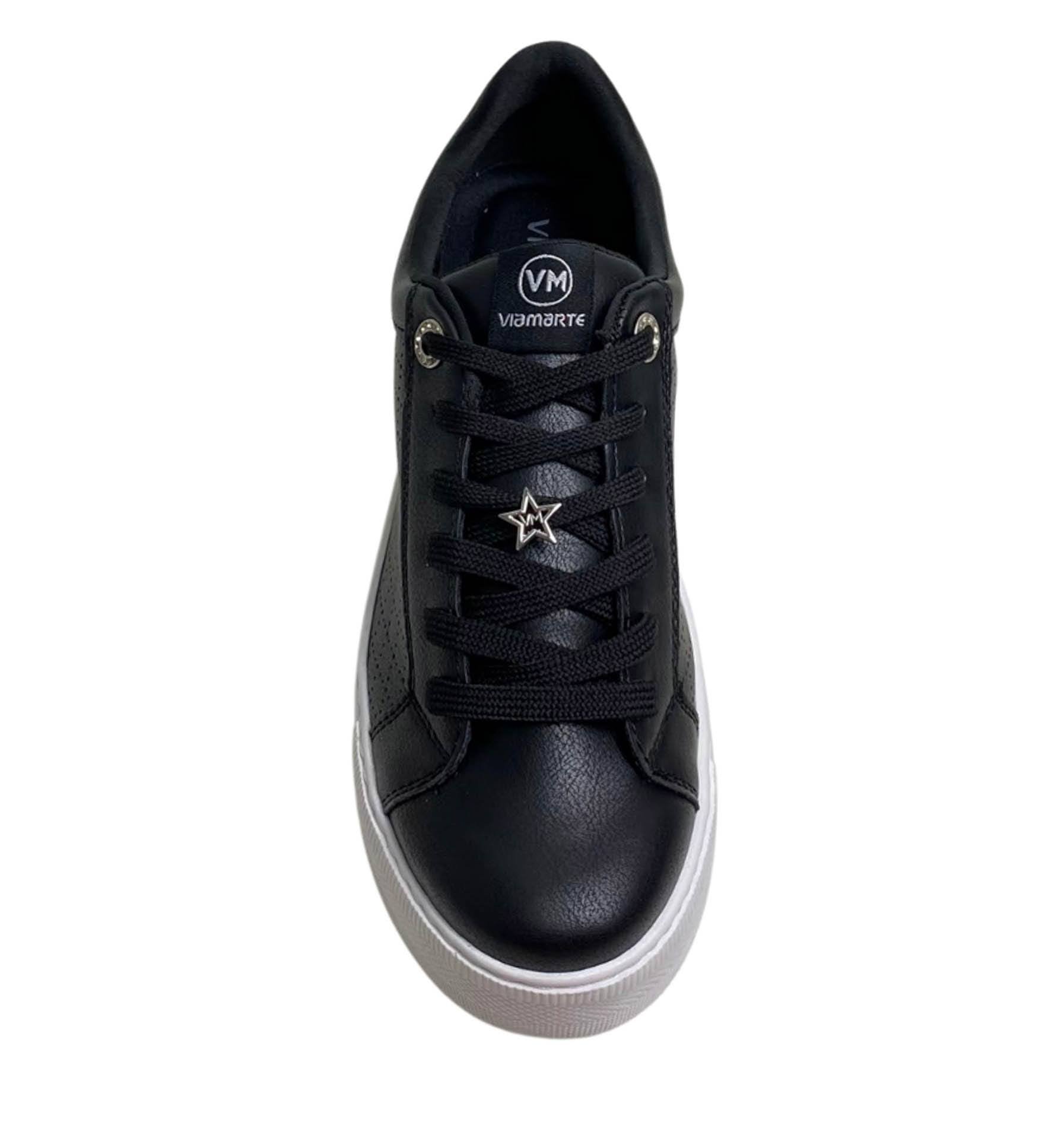 Tênis Via Marte Feminino 010013 Preto Preto 4