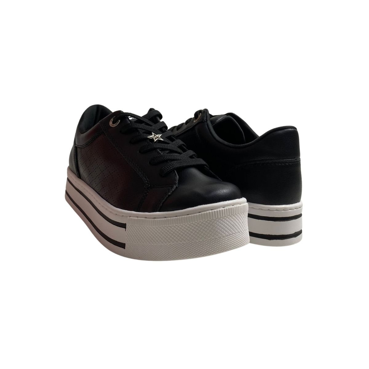 Tênis Via Marte Feminino 010013 Preto Preto 5