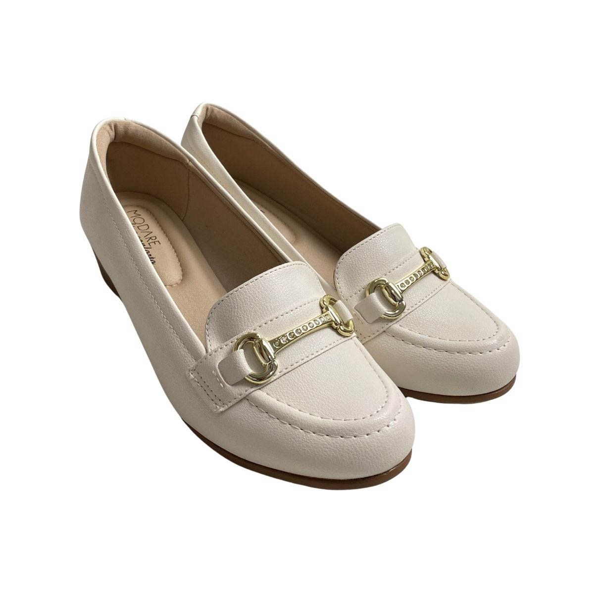 Sapato Modare Feminino 7014229 Off White Branco 4