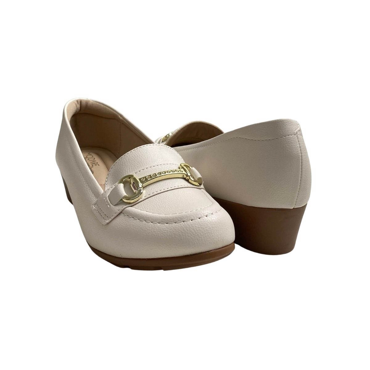 Sapato Modare Feminino 7014229 Off White Branco 5