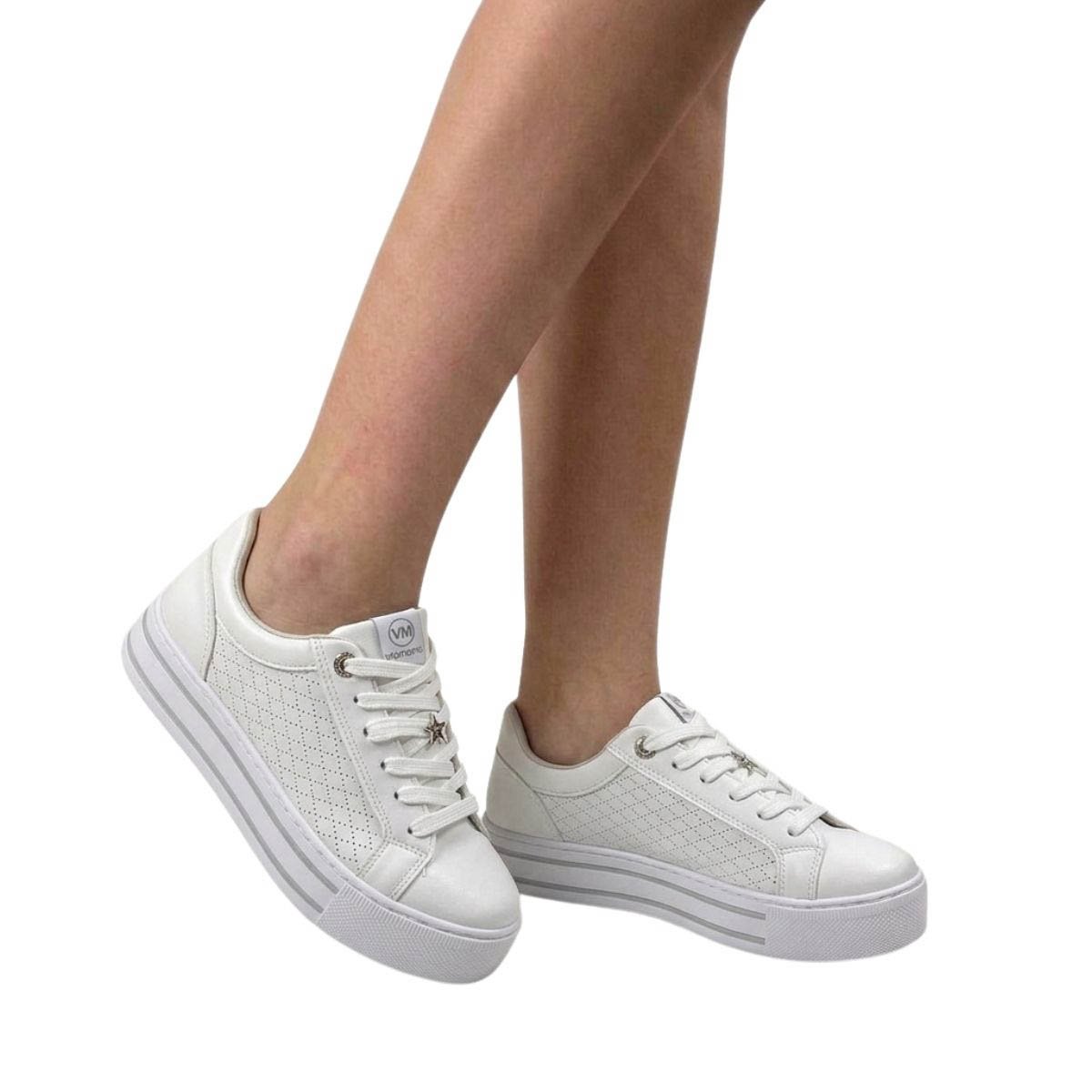 Tênis Via Marte Feminino 010013 Branco Branco 2