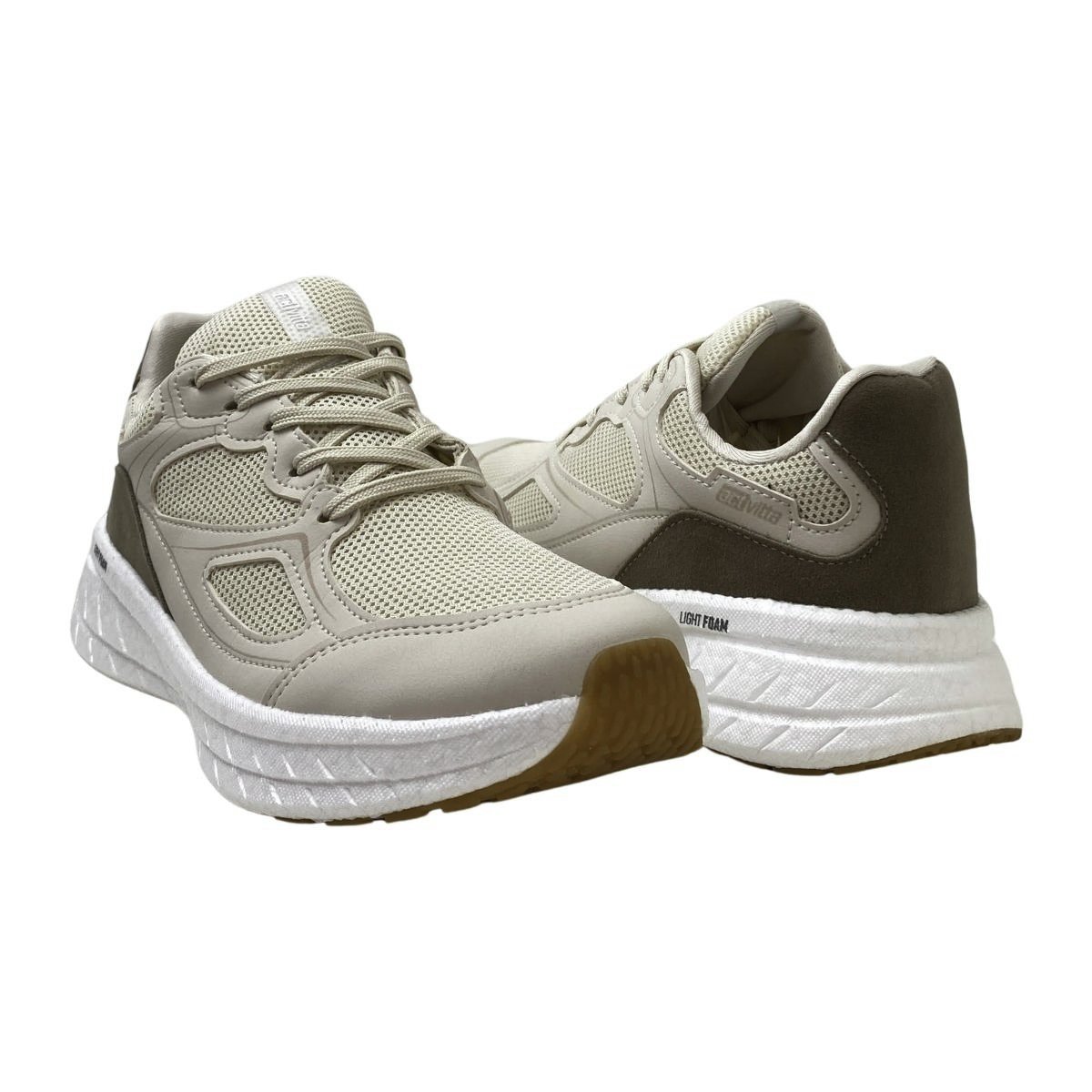 Tênis Actvitta Feminino 4841113 Bege Bege 5