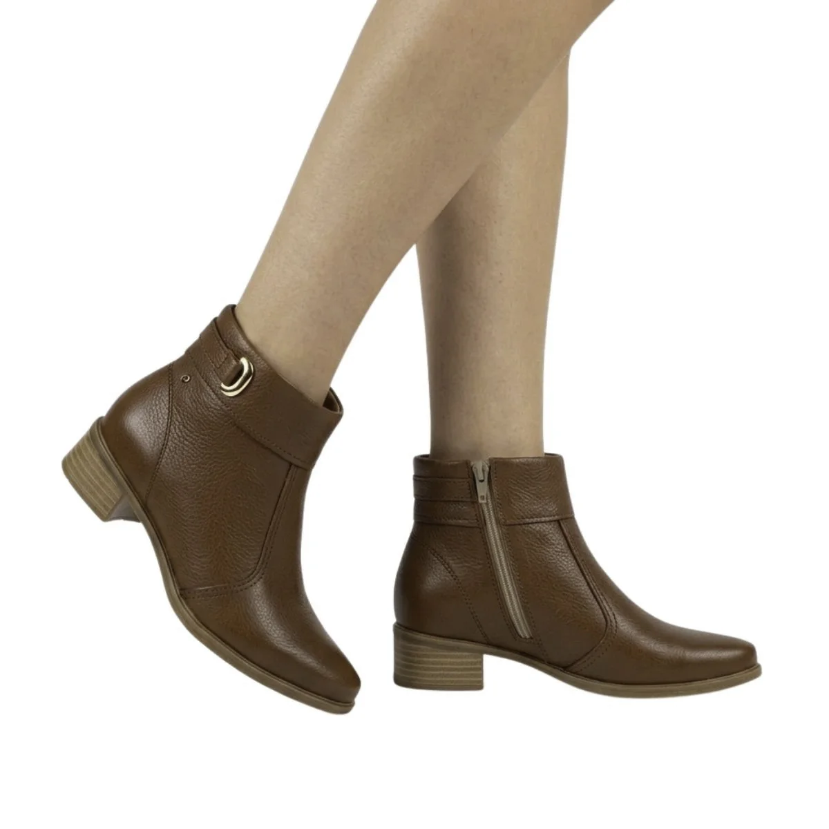 Bota Pegada Feminina 282503 Marrom Marrom 2