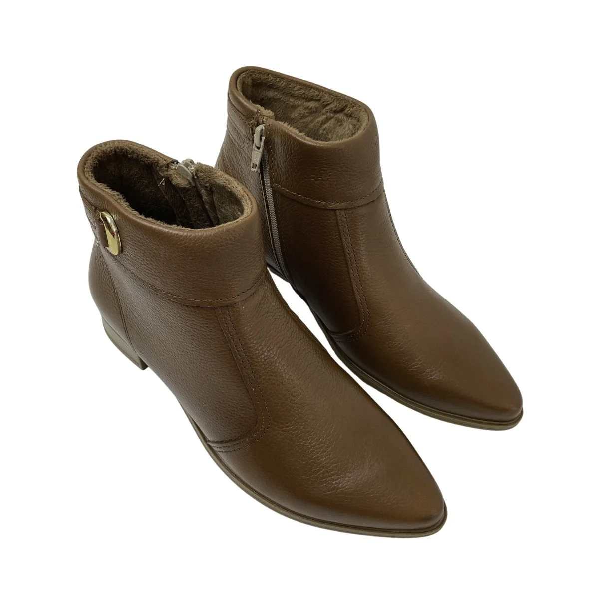 Bota Pegada Feminina 282503 Marrom Marrom 4