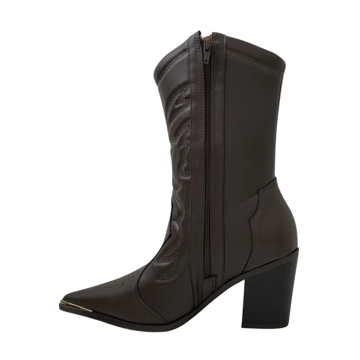 Bota Vizzano Feminina 3113101 Marrom Marrom 3