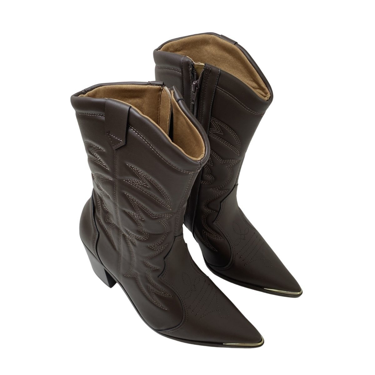 Bota Vizzano Feminina 3113101 Marrom Marrom 4