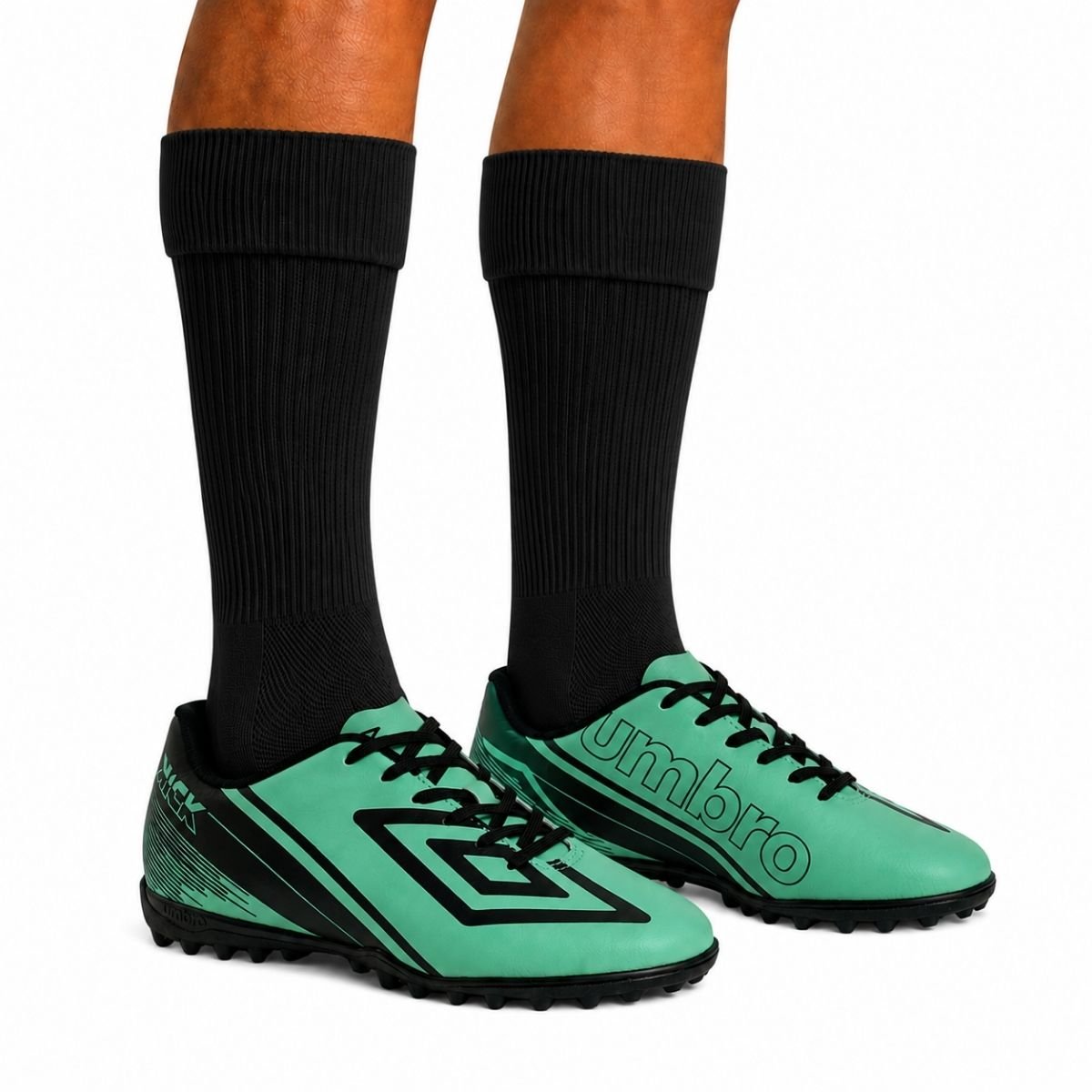 Chuteira Kick Society Umbro UO1FB00497 Verde Verde 2