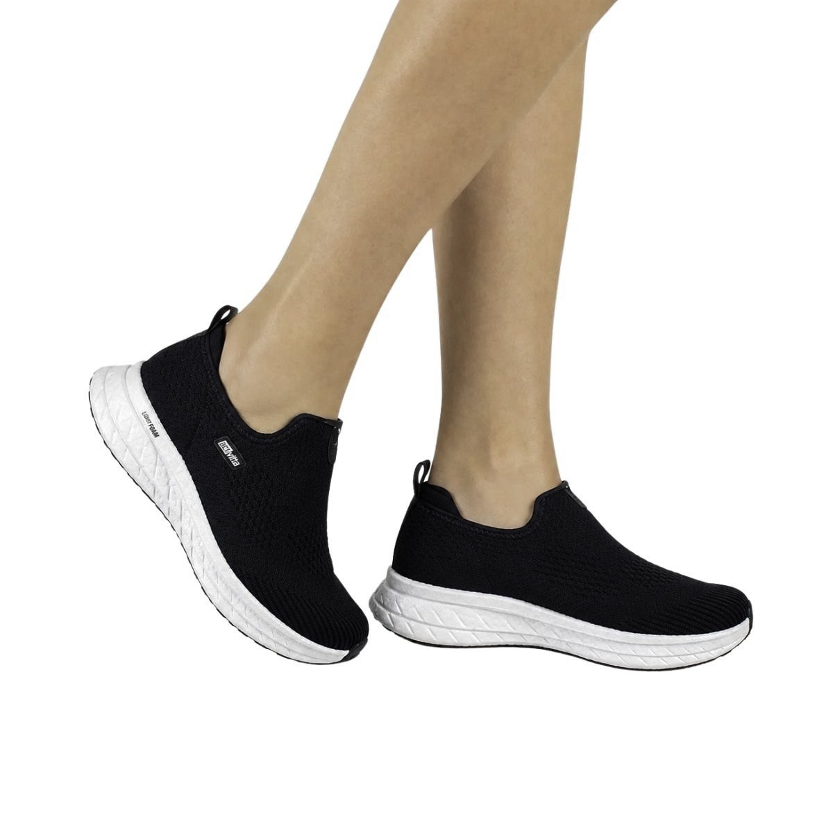 Tênis Actvitta Feminino 4841103 Preto Preto 2
