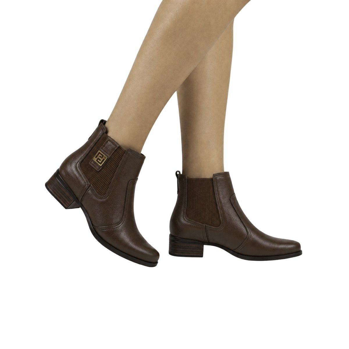 Bota Pegada Feminina 282003 Marrom Marrom 2