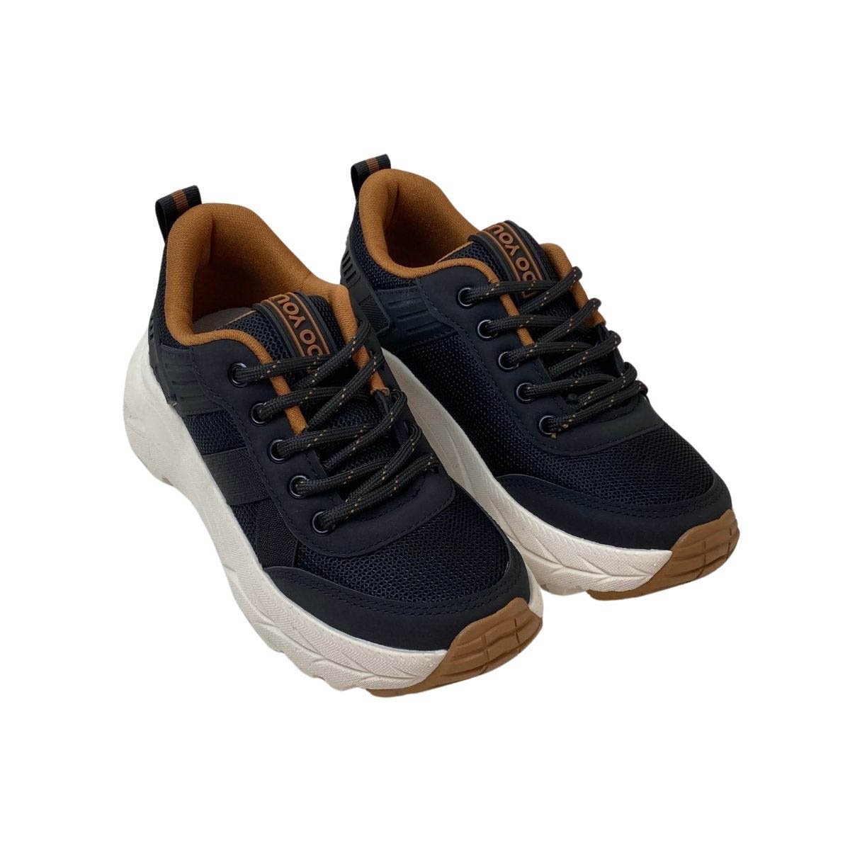 Tênis Ollie Infantil Menino STONES2M Preto Preto 4