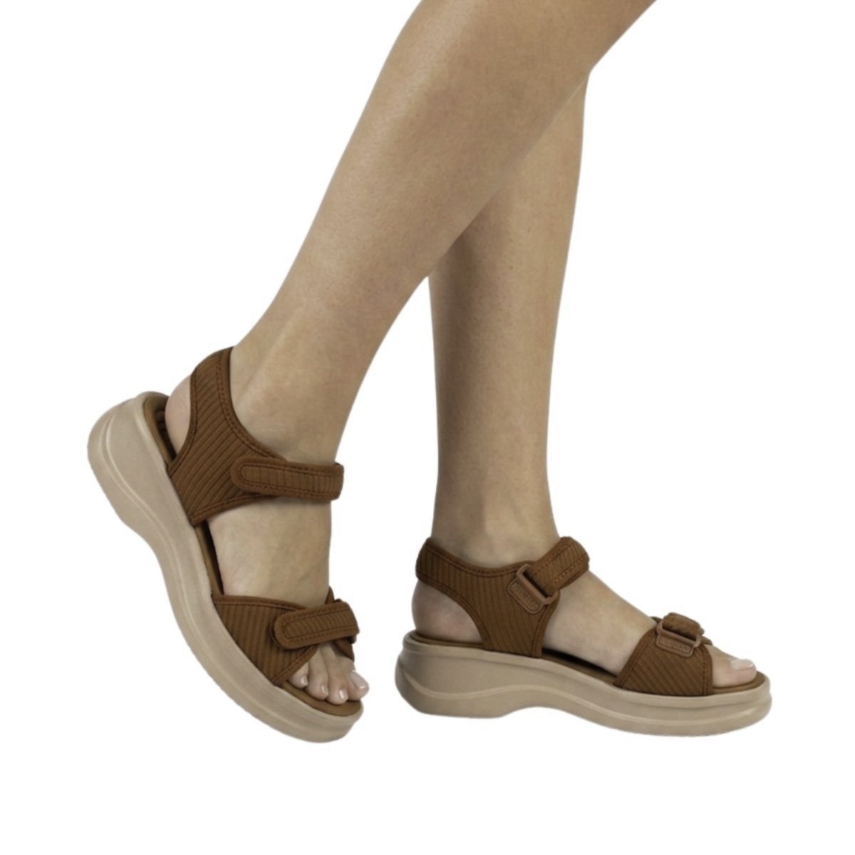 Papete Azaleia Feminina 18451 Marrom Marrom 2