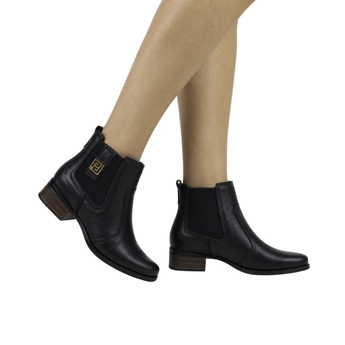 Bota Pegada Feminina 282003 Preta Preto 2