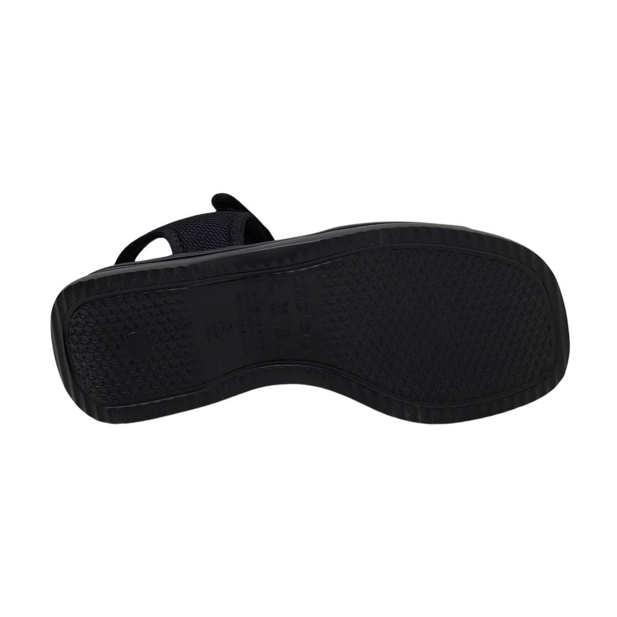 Papete Azaleia Feminina 18451 Preta Preto 6