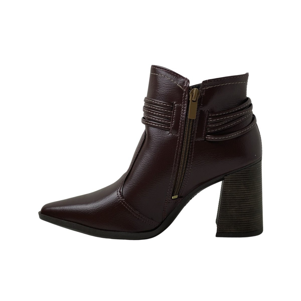 Bota Dakota Feminina D2393 Bordô Bordô 3