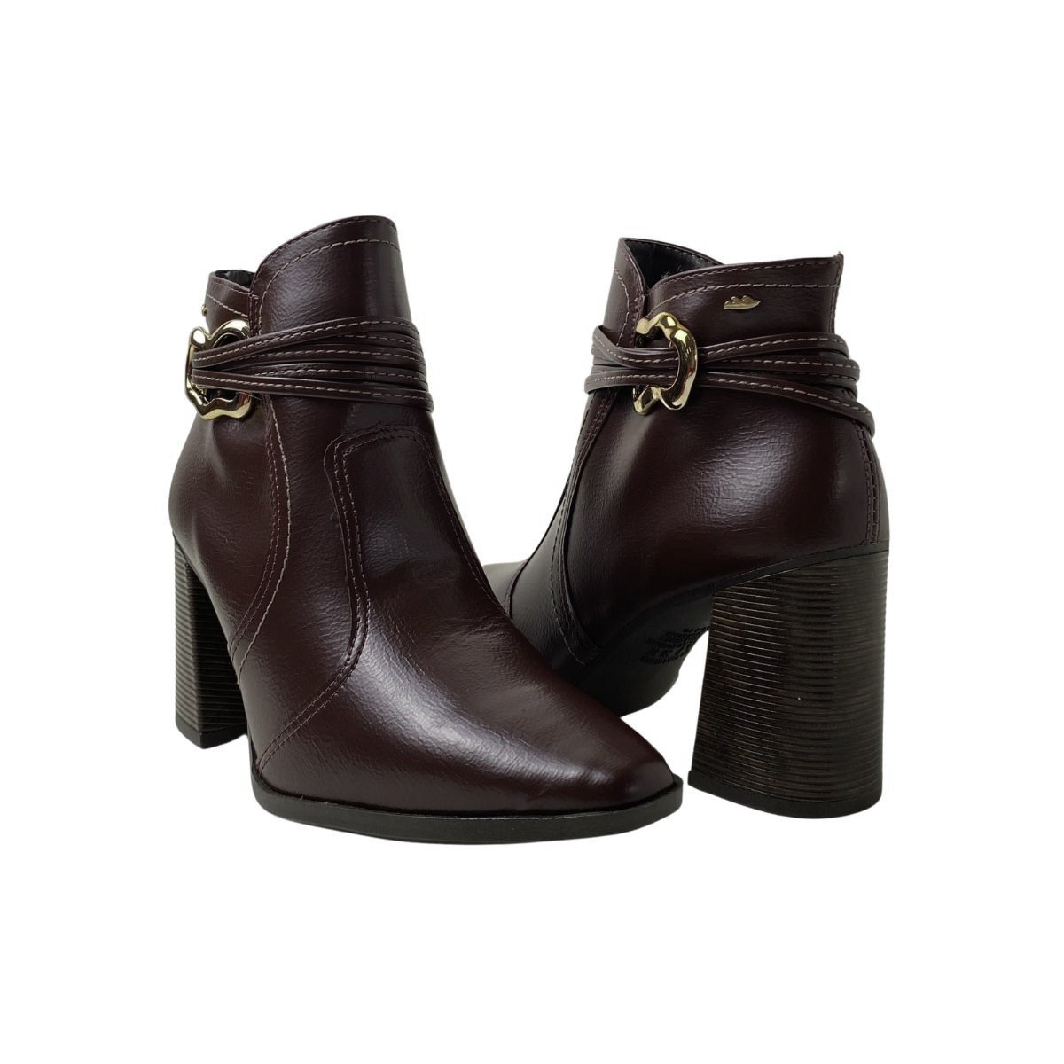 Bota Dakota Feminina D2393 Bordô Bordô 5