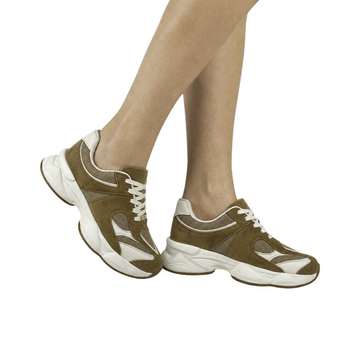 Tênis Vizzano Feminino 1478100 Marrom Claro Marrom 2
