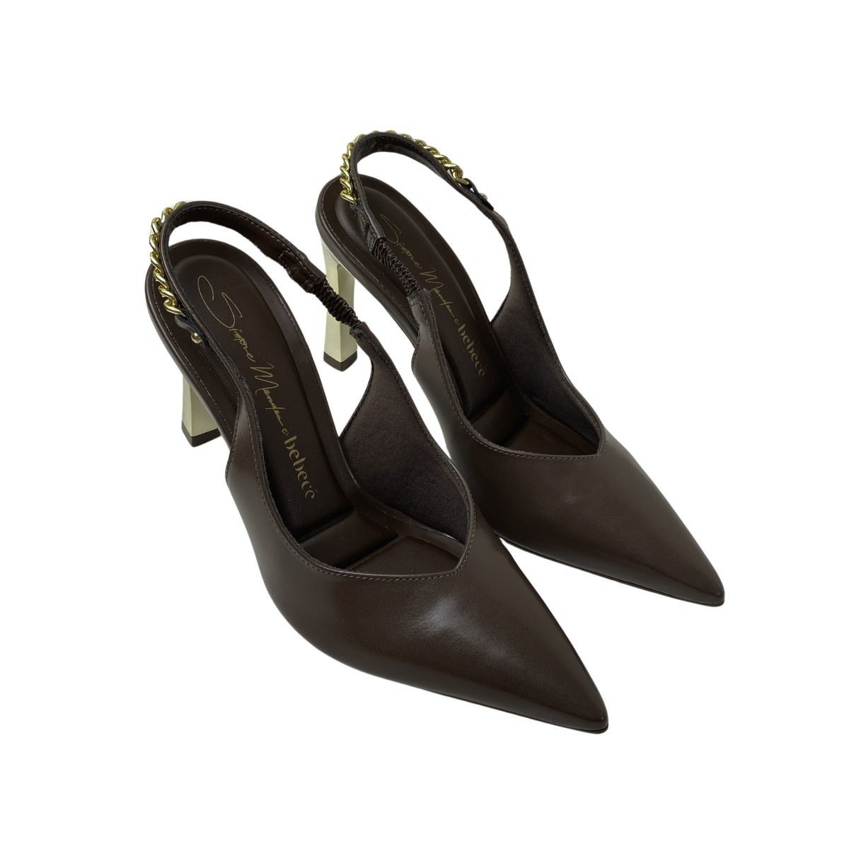 Scarpin Simone Mendes Bebecê Feminino T9452227 Marrom Escuro Marrom 4
