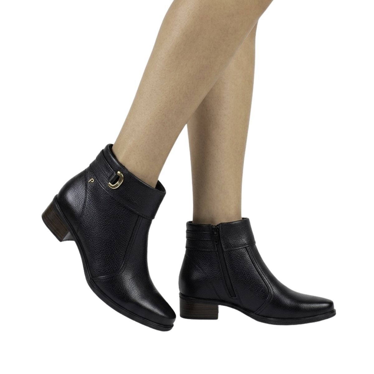 Bota Pegada Feminina 282503 Preta Preto 2