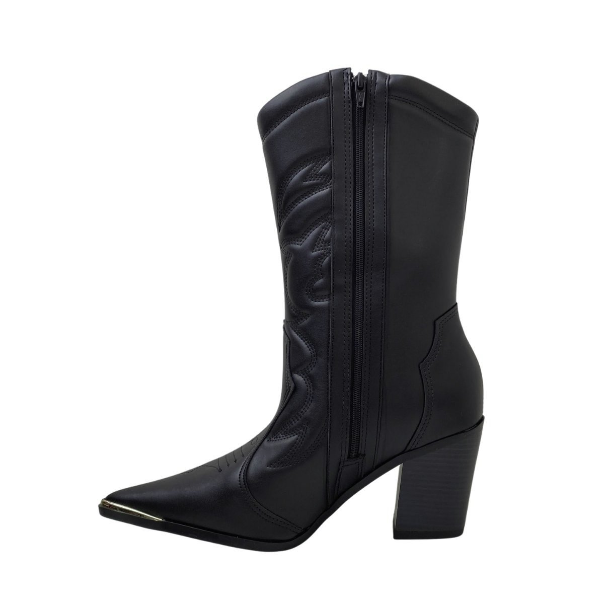 Bota Vizzano Feminina 3113101 Preta Preto 3