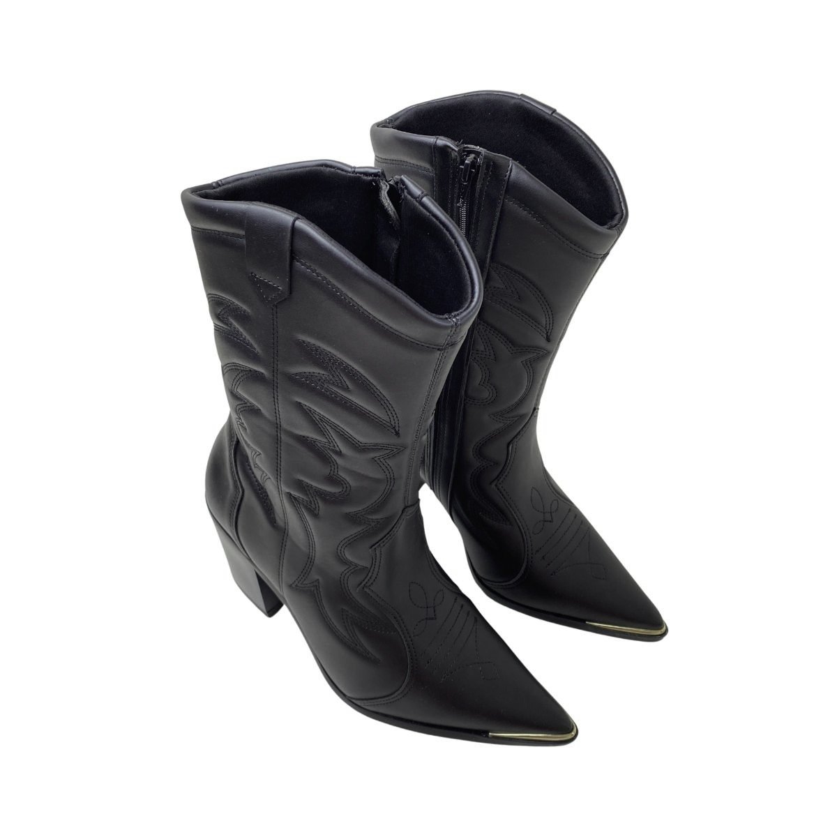 Bota Vizzano Feminina 3113101 Preta Preto 4