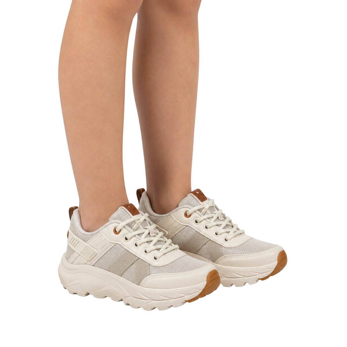 Tênis Ollie Infantil Menina STONES2F Bege Bege 2