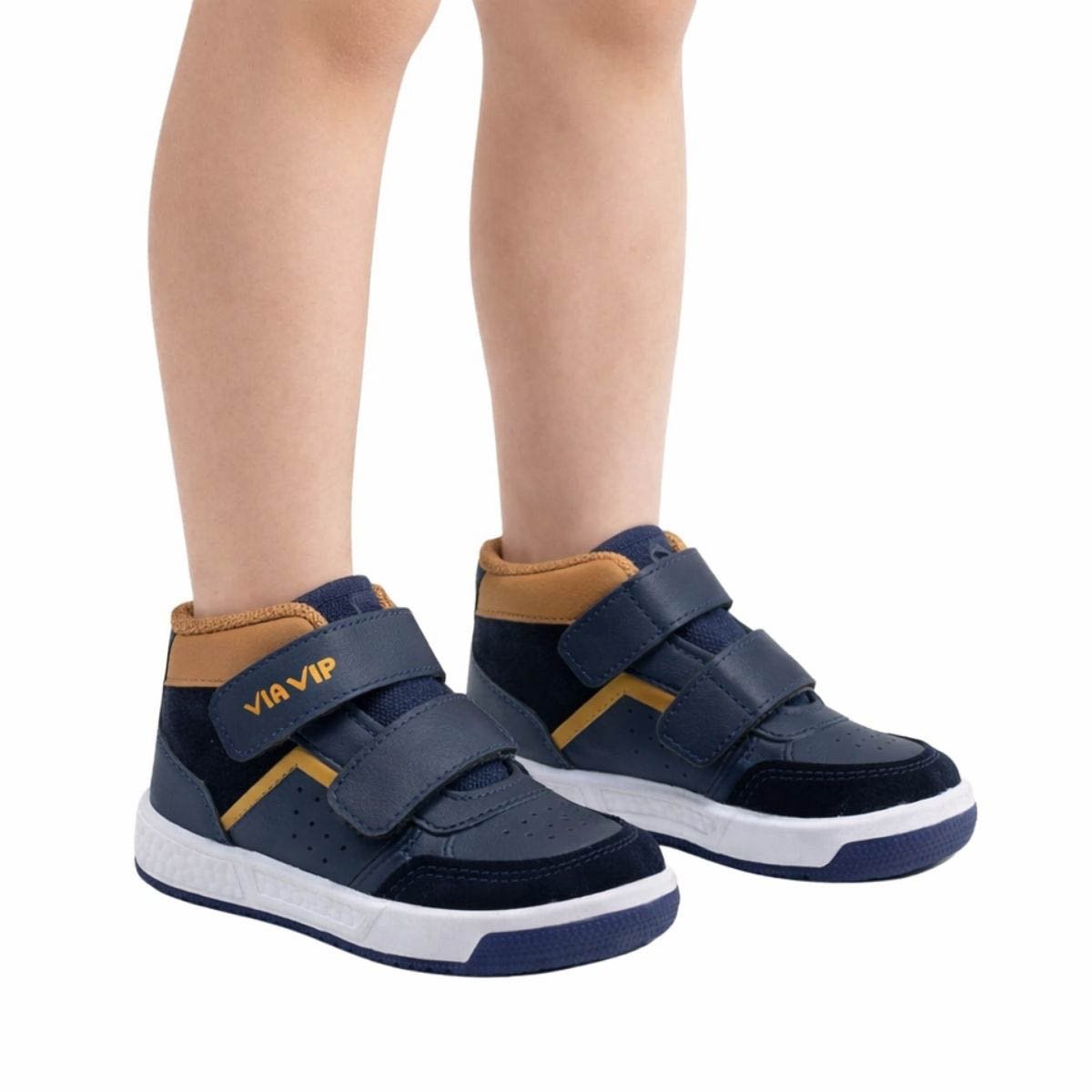 Tênis Via Vip Infantil Menino VV2825 Marinho Azul Marinho 2