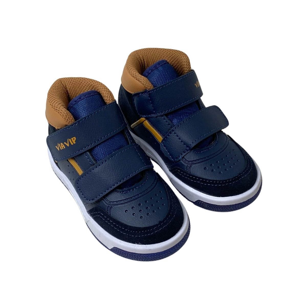 Tênis Via Vip Infantil Menino VV2825 Marinho Azul Marinho 4