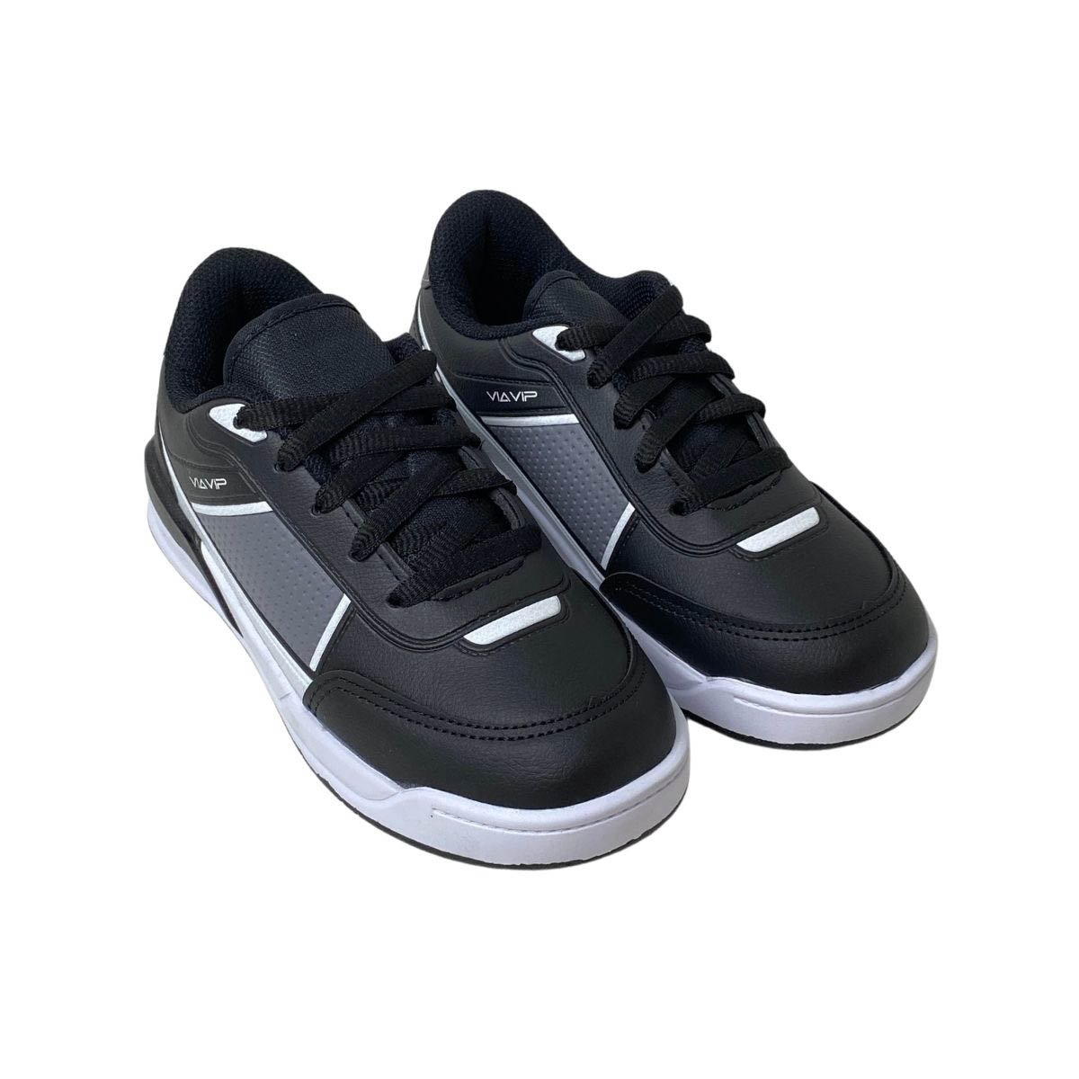 Tênis Via Vip Infantil Menino VV4029 Preto Preto 4