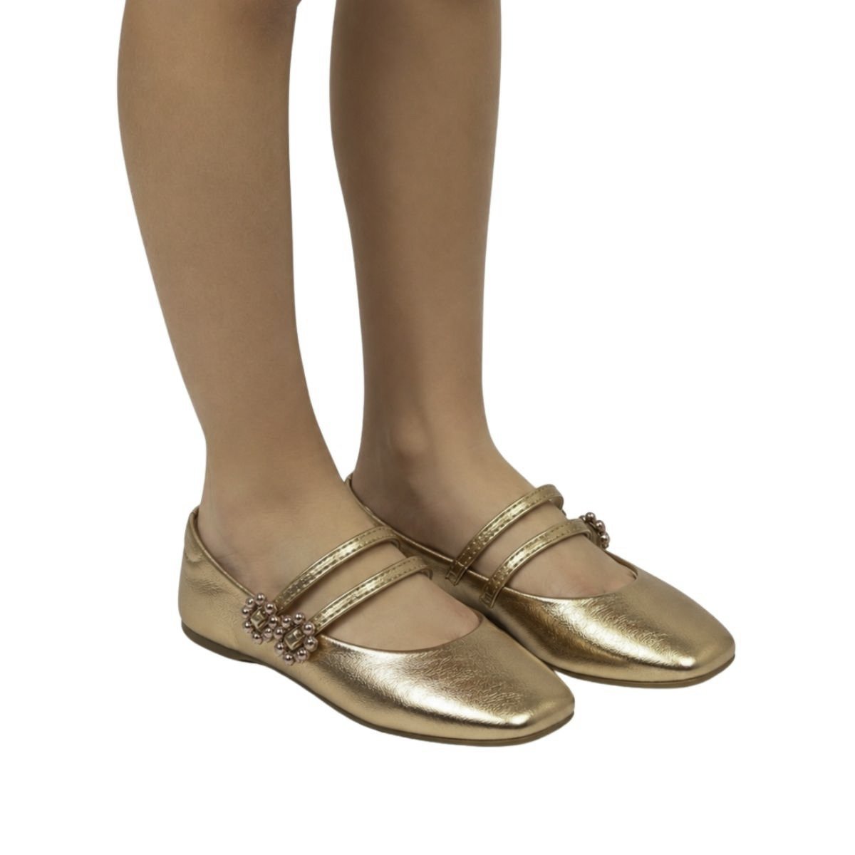 Sapatilha Molekinha Infantil Menina 2548210 Rosê Rose Gold 2