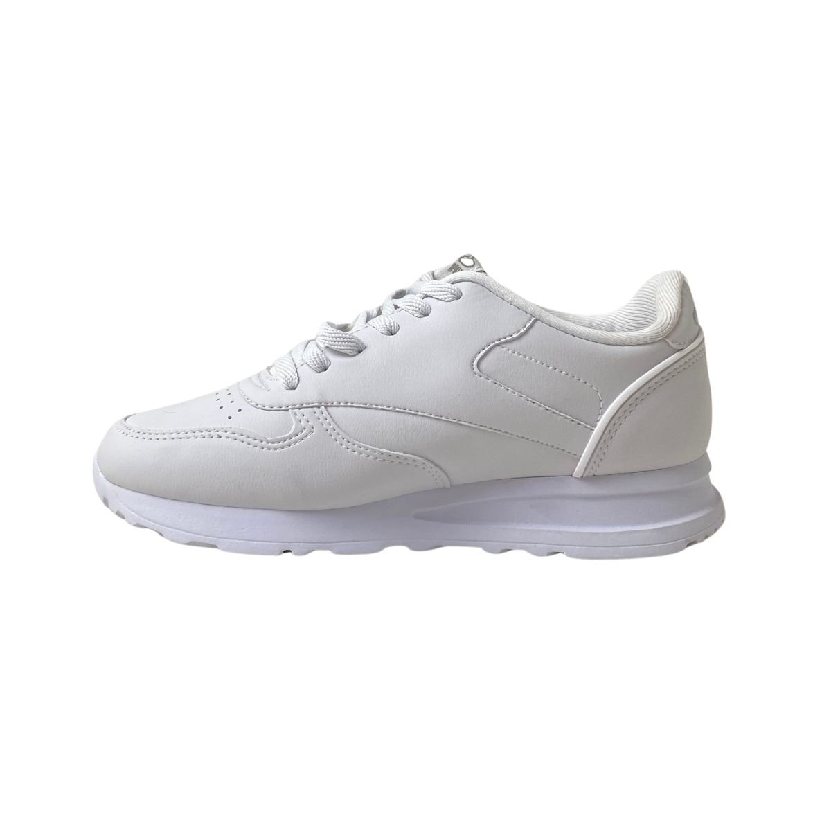 Tênis Jogging Olympikus Masculino 100M Branco Branco 4