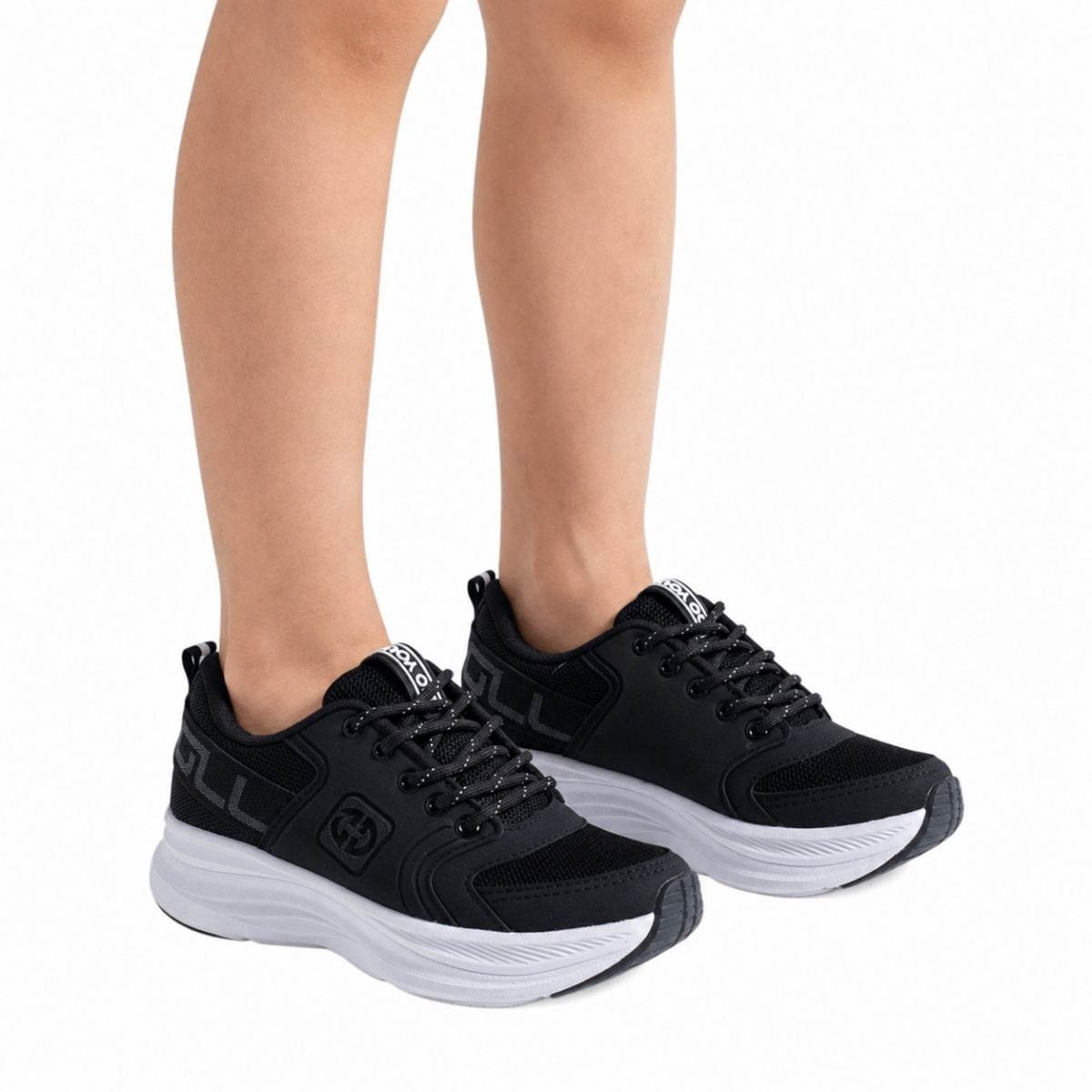 Tênis Ollie Infantil Menino VIRTUS3 Preto Preto 2