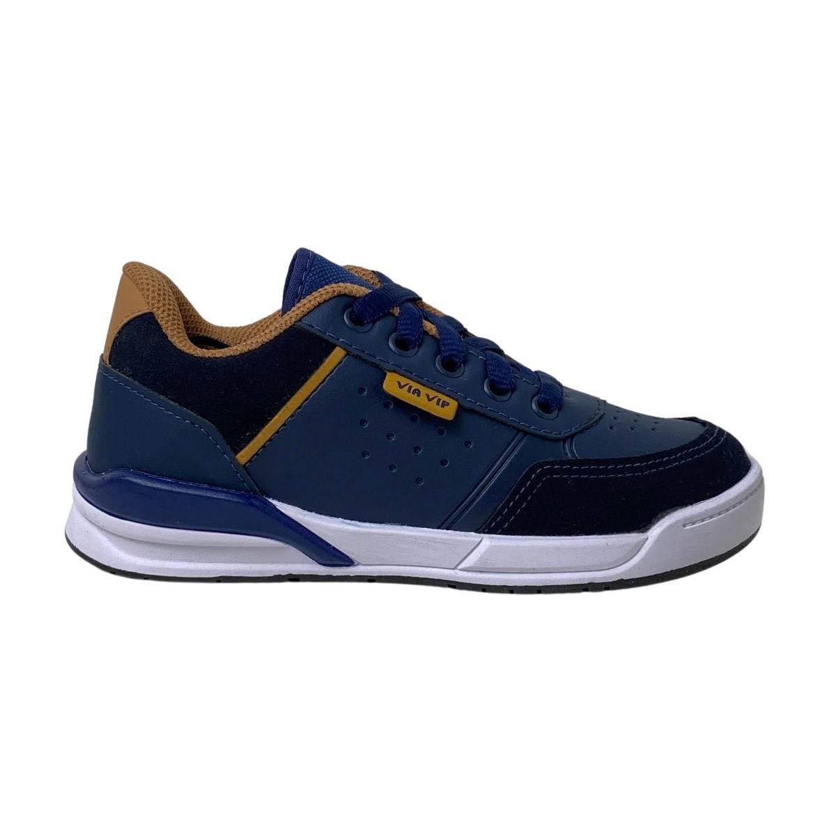 Tênis Via Vip Infantil Menino VV4009 Marinho