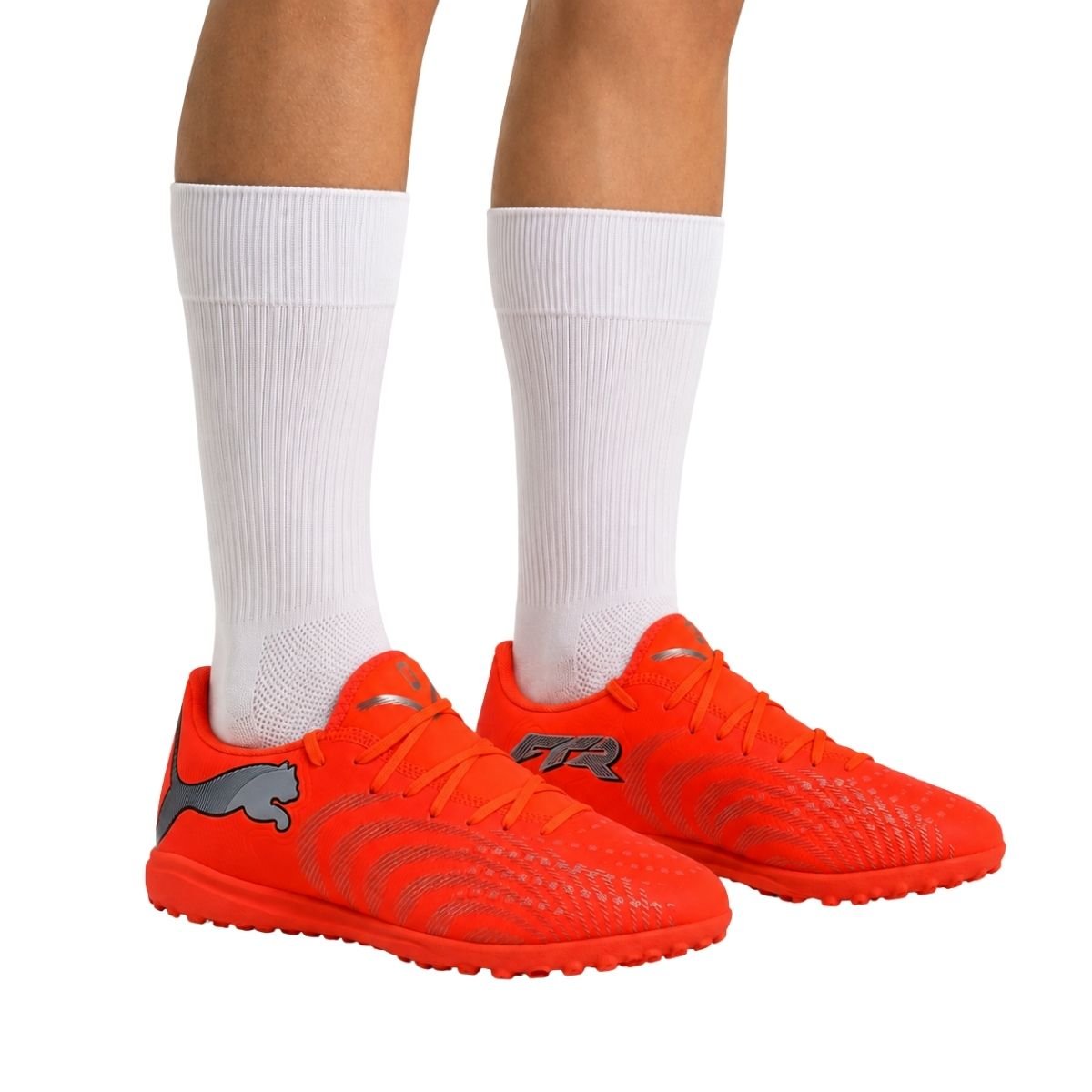 Chuteira Society Future Puma Masculina 108906 Laranja Laranja 2