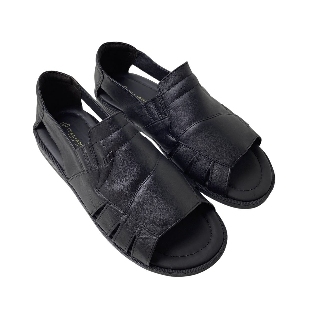 Sandália Italianinho Masculina 340515 Preta Preto 4