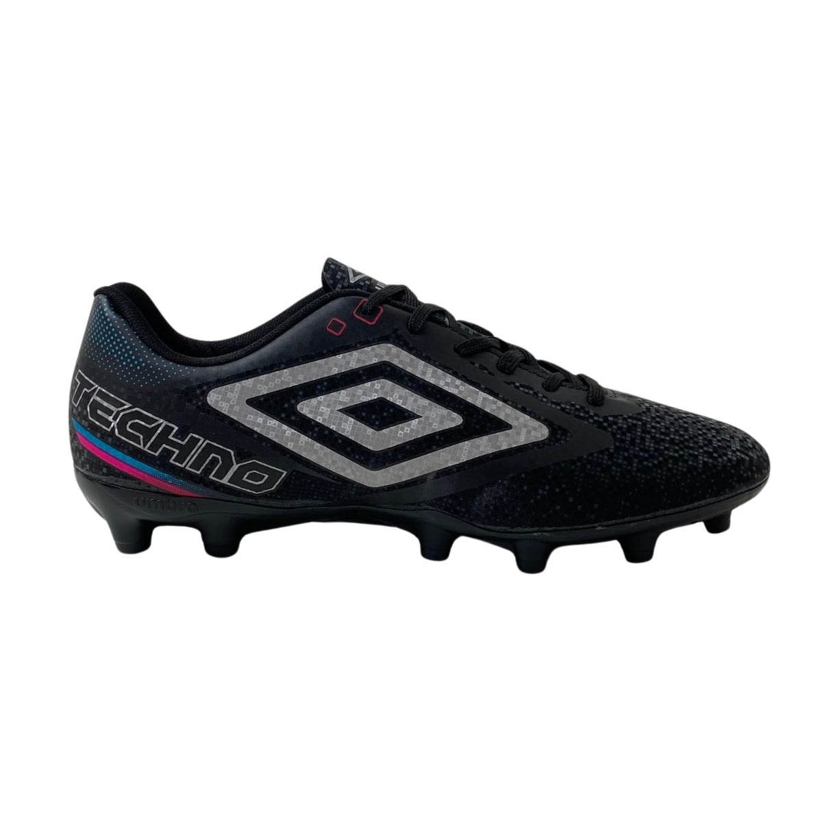 Chuteira Campo Techno Umbro Masculino UO1FB00315 Preto