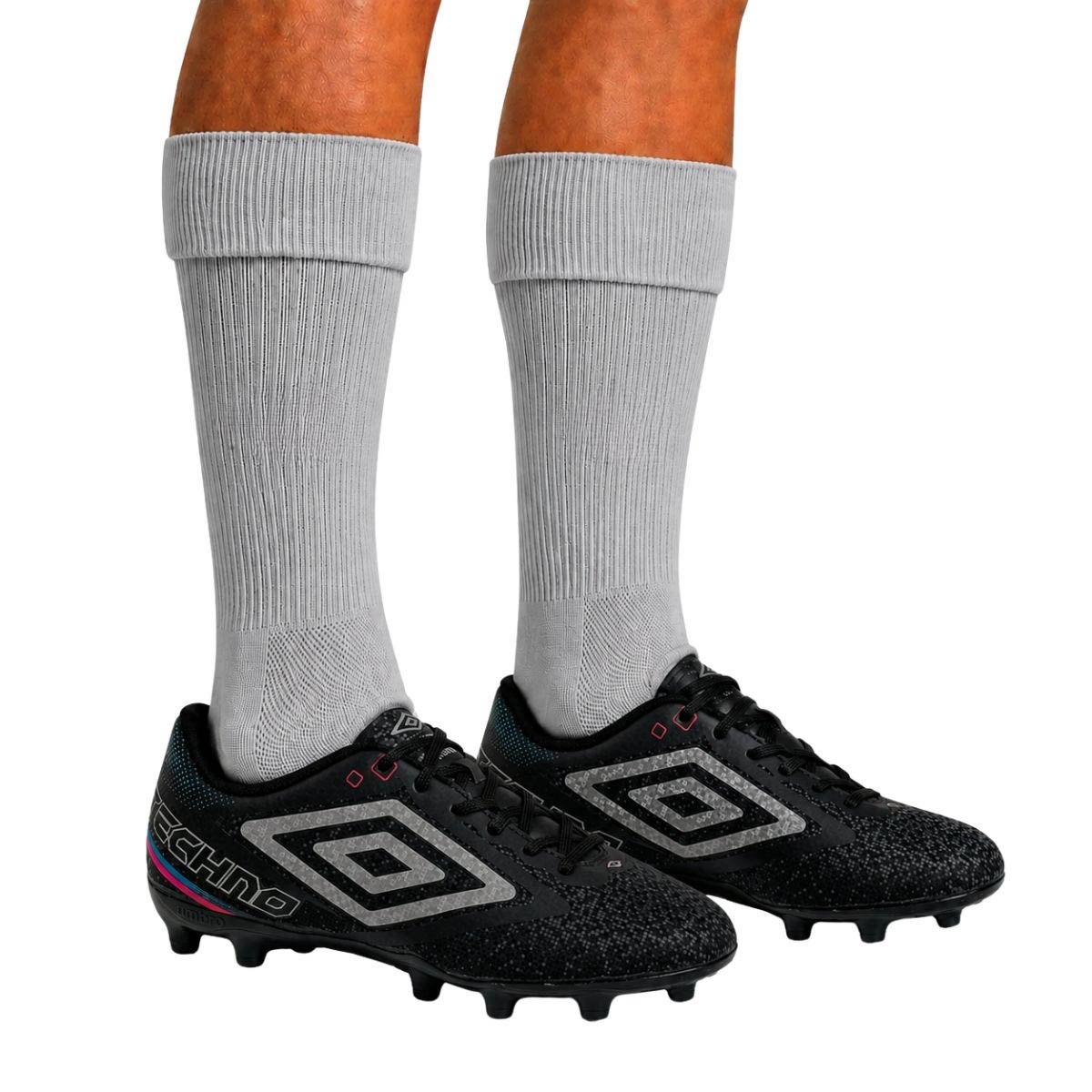 Chuteira Campo Techno Umbro Masculino UO1FB00315 Preto Preto 2