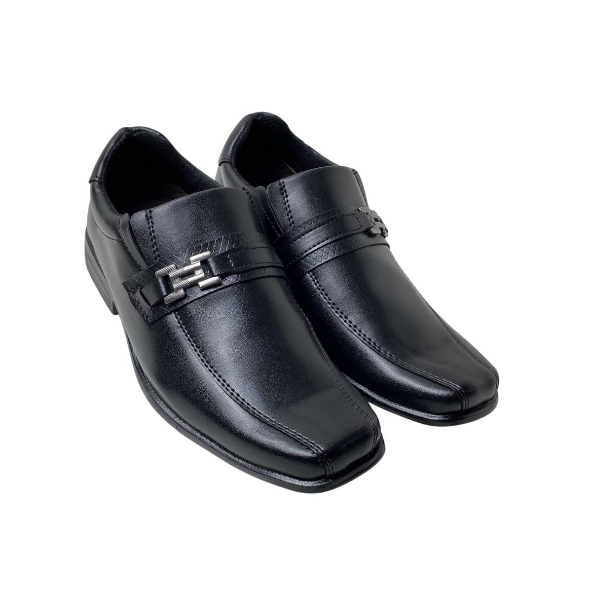 Sapato Social Stay Infantil Menino 230A Preto Preto 4