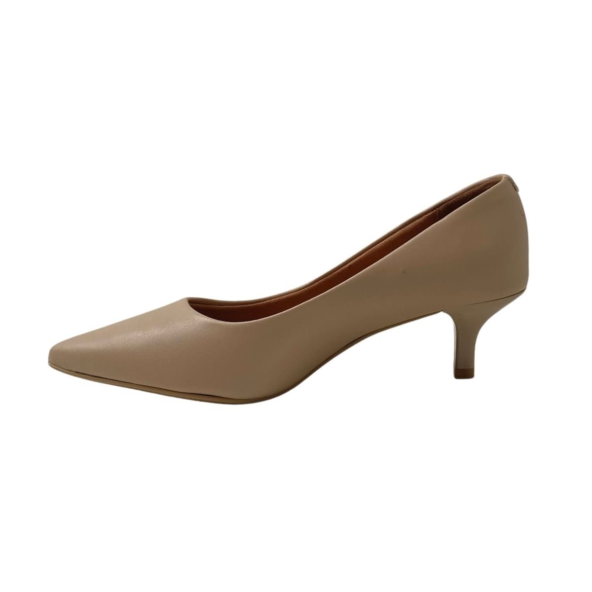 Scarpin Vizzano Feminino 1122828 Bege Bege 3