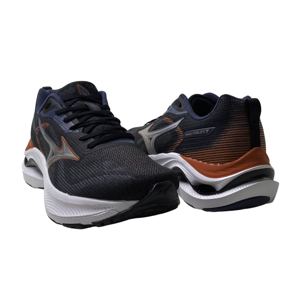 Tênis WAVE VITALITY 7 Mizuno Masculino 101130130M Preto Preto 5