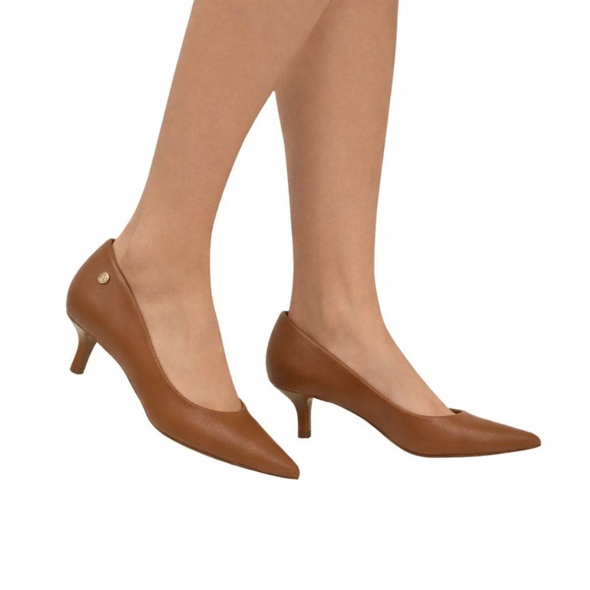 Scarpin Vizzano Feminino 1122828 Marrom Claro Marrom 2
