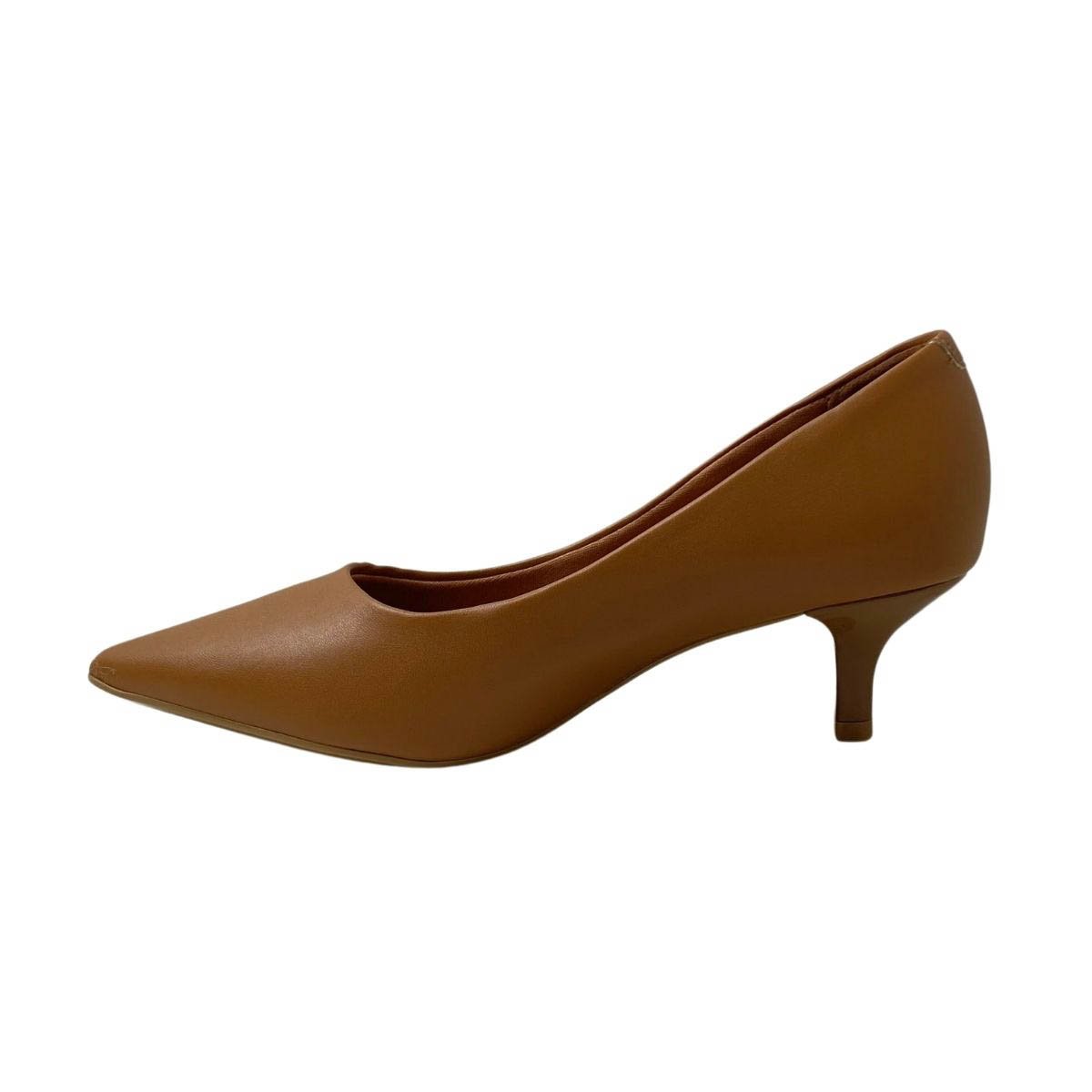 Scarpin Vizzano Feminino 1122828 Marrom Claro Marrom 3