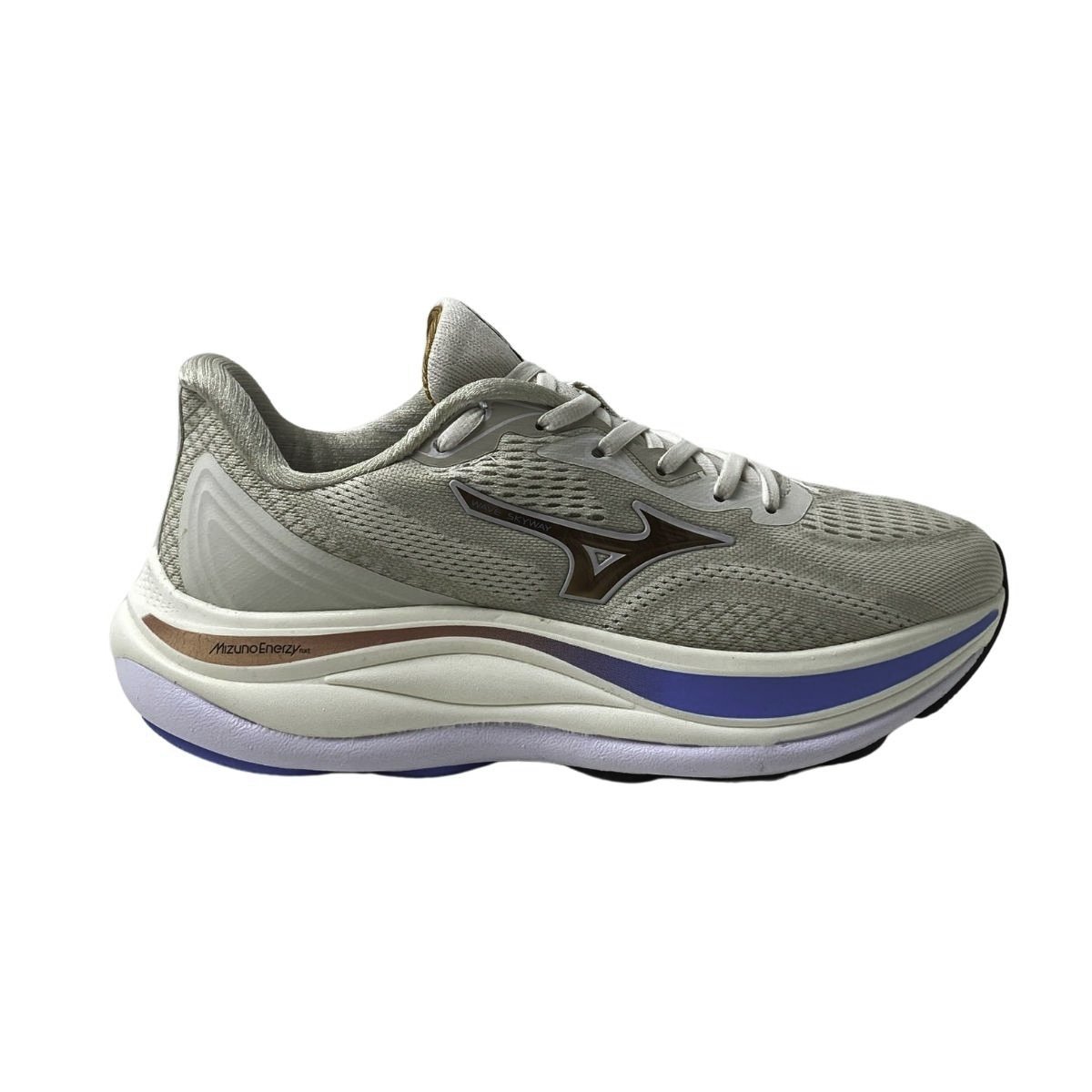 Tênis WAVE SKYWAY Mizuno Feminino 101143143F Bege